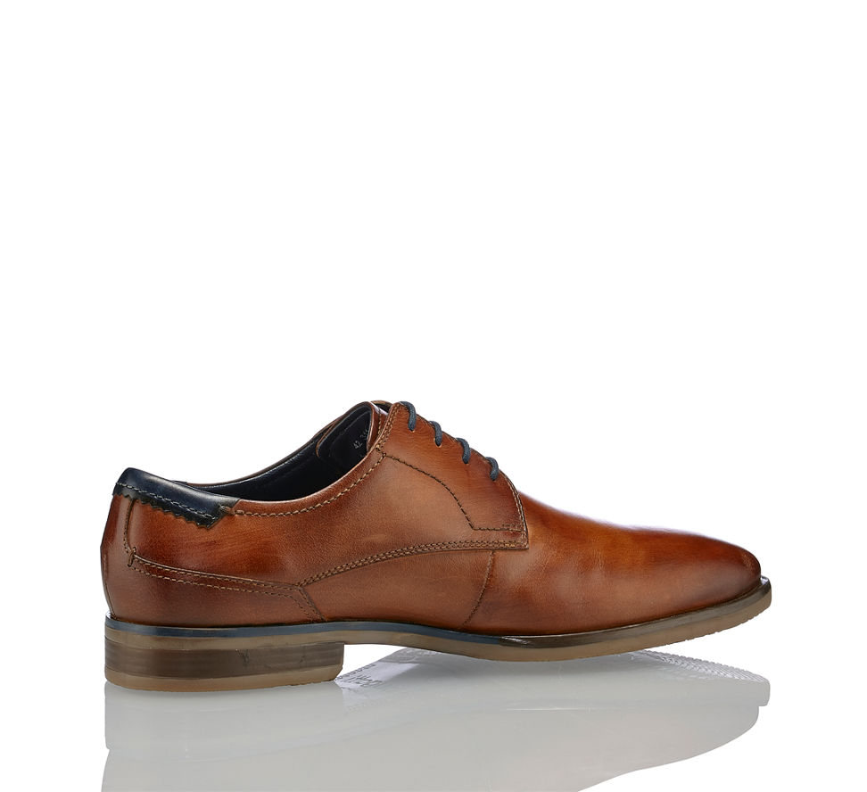 Bugatti Levio Herren Businessschuh in cognac von Bugatti Bugatti Levio Herren Businessschuh in cognac von Bugatti